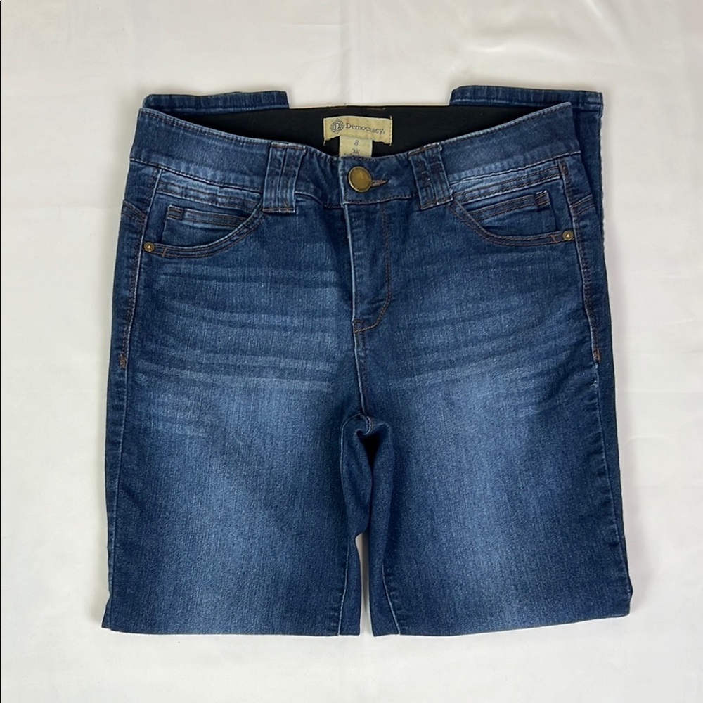 Democracy Women’s‎ 8 Ab Technology Slimming Panels
Stretchy Skinny Leg Jean